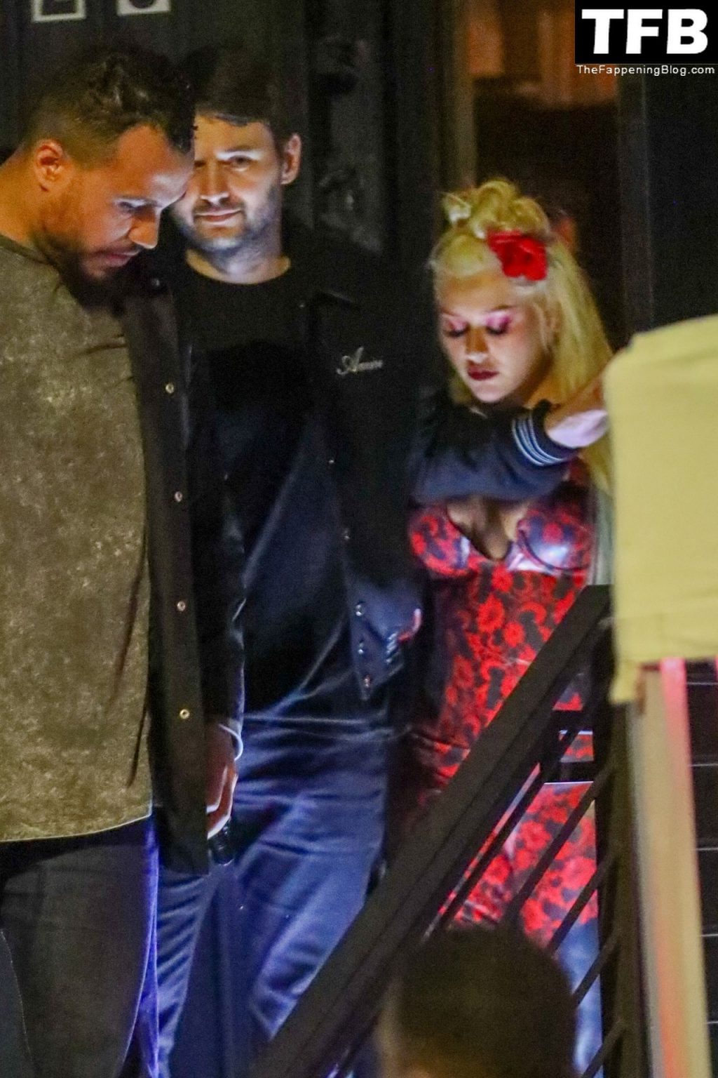 Christina Aguilera is in a Partying Mood as She Steps Out with Matthew Rutler in LA (17 Photos)