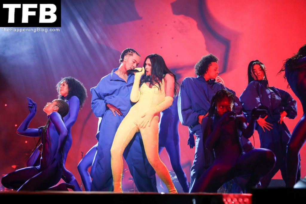 Dua Lipa Shows Off Her Sexy Body on Stage as She Performs During the Future Nostalgia Tour (97 Photos)