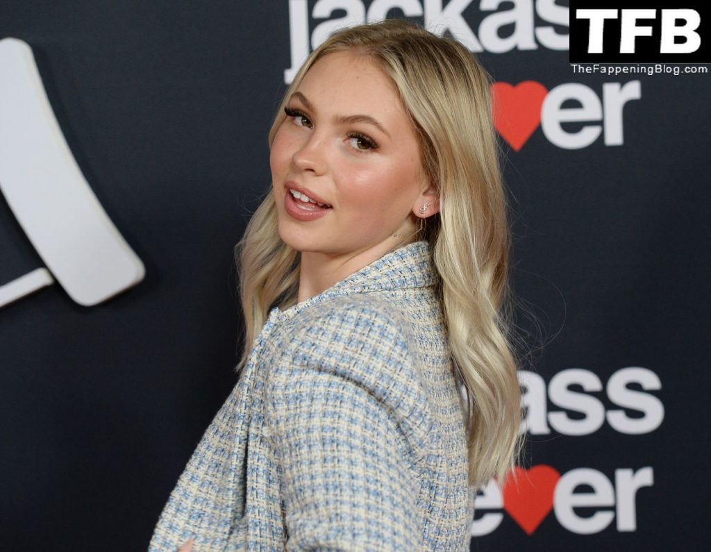 Jordyn Jones Looks Hot in a Tiny Top at the ‘Jackass Forever’ Premiere in LA (11 Photos)