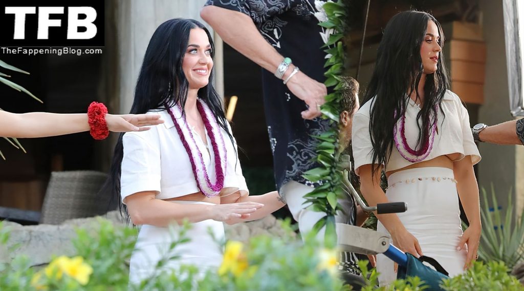 Katy Perry Shows Her Underboob Filming a New Season of American Idol in Maui (70 Photos)