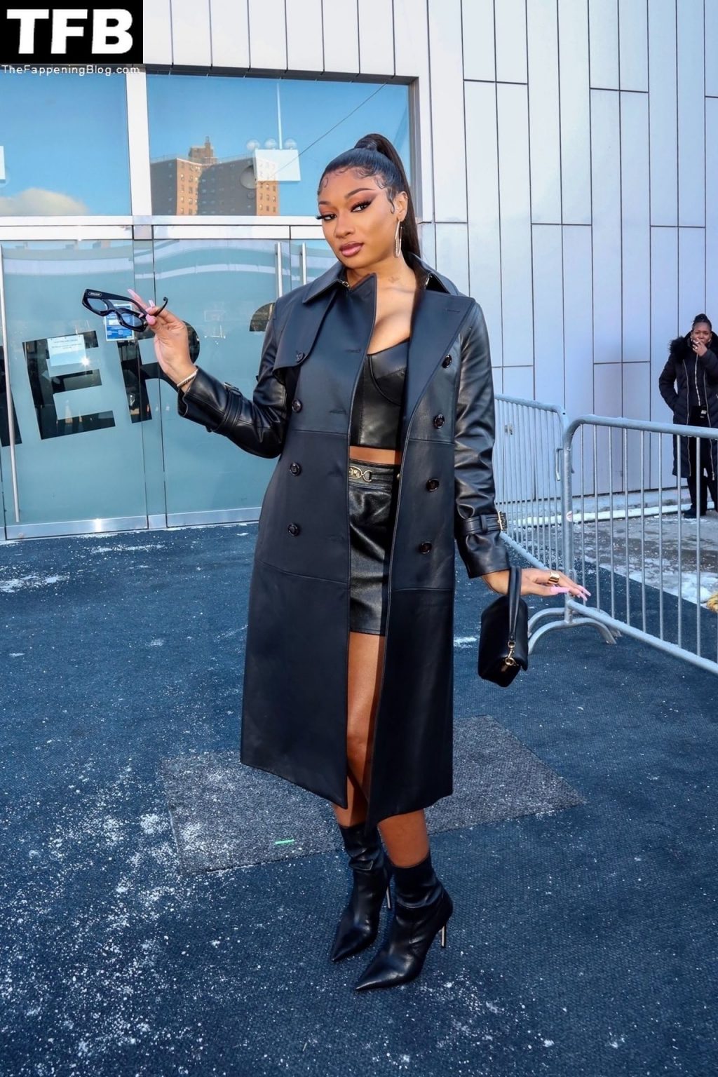 Megan Thee Stallion Flaunts Her Sexy Boobs at the Coach Fashion Show in NYC (45 Photos)