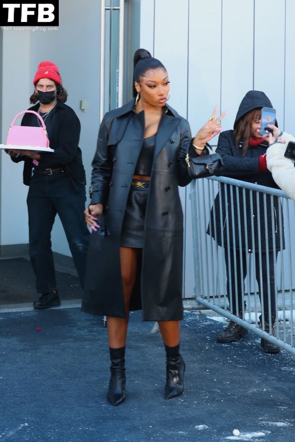 Megan Thee Stallion Flaunts Her Sexy Boobs at the Coach Fashion Show in NYC (45 Photos)