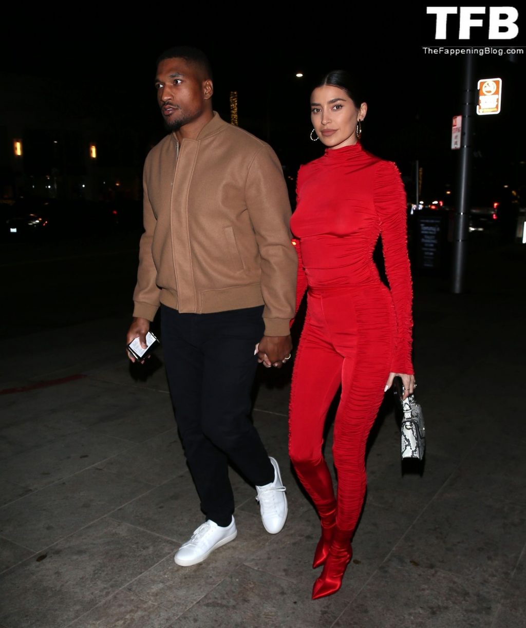 Nicole Williams-English Stuns on a Valentines Date with Her Husband in Beverly Hills (23 Photos)