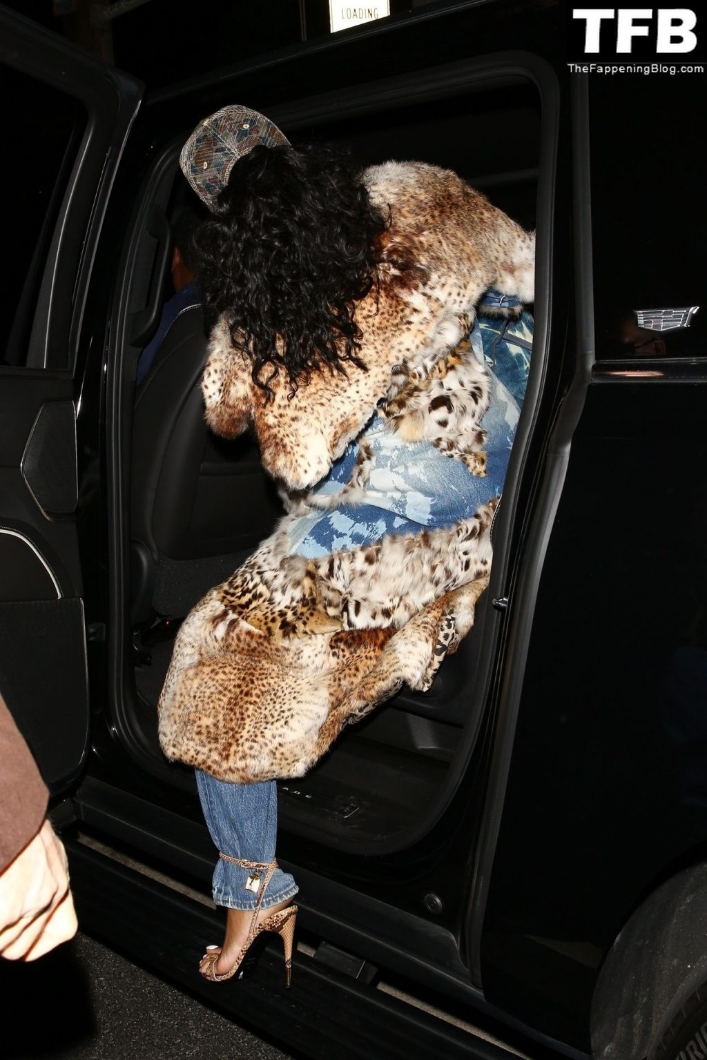 Rihanna Shows Off Her Growing Baby Bump as She Exits Giorgio Baldi (27 Photos)