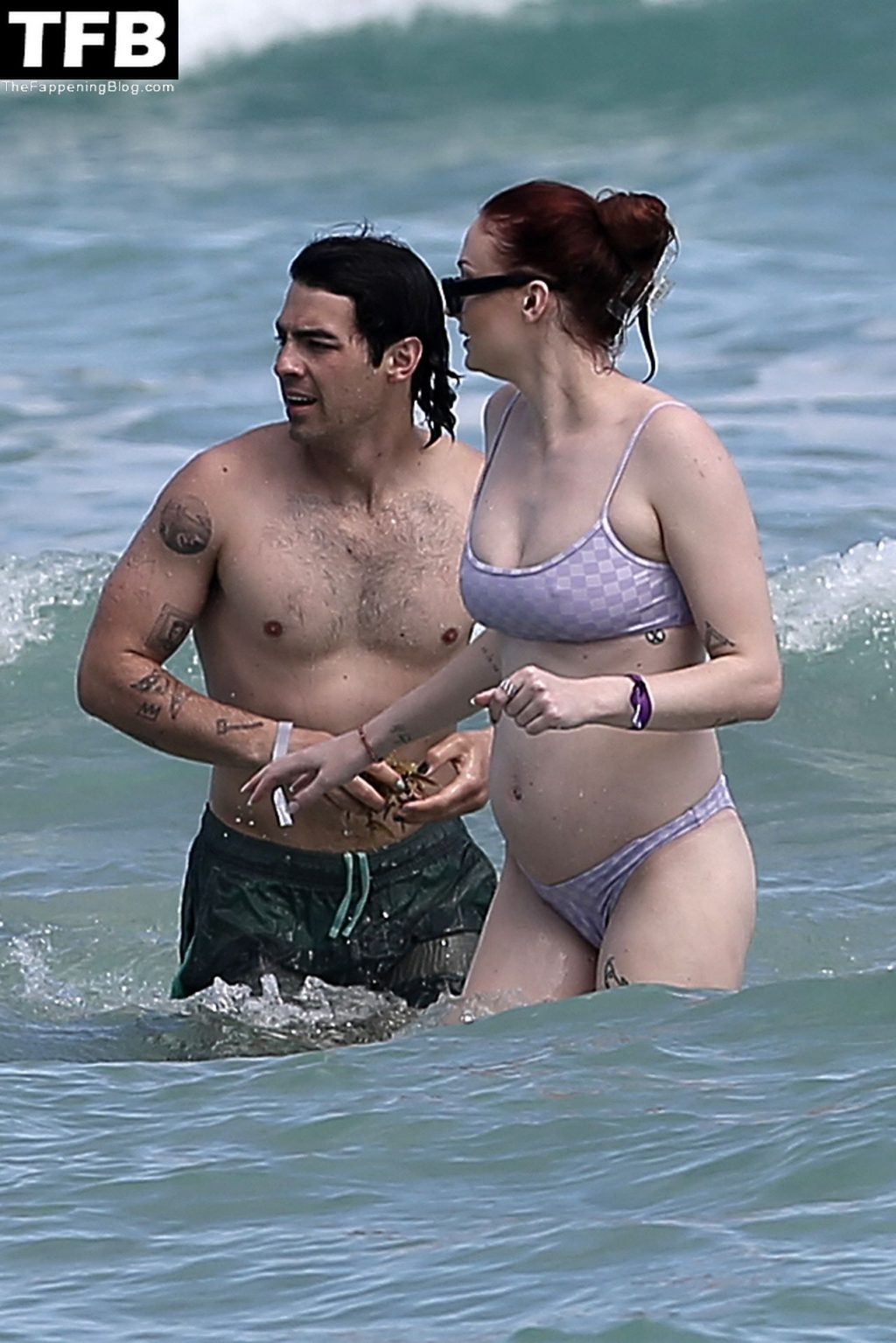 Sophie Turner Steps Out in a Bikini on the Beach in Miami (110 Photos)