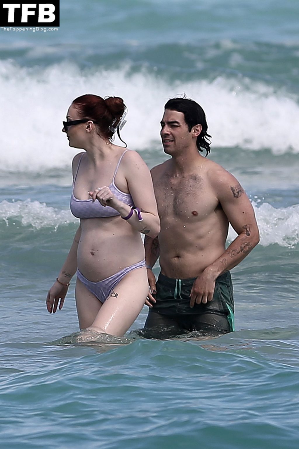 Sophie Turner Steps Out in a Bikini on the Beach in Miami (110 Photos)