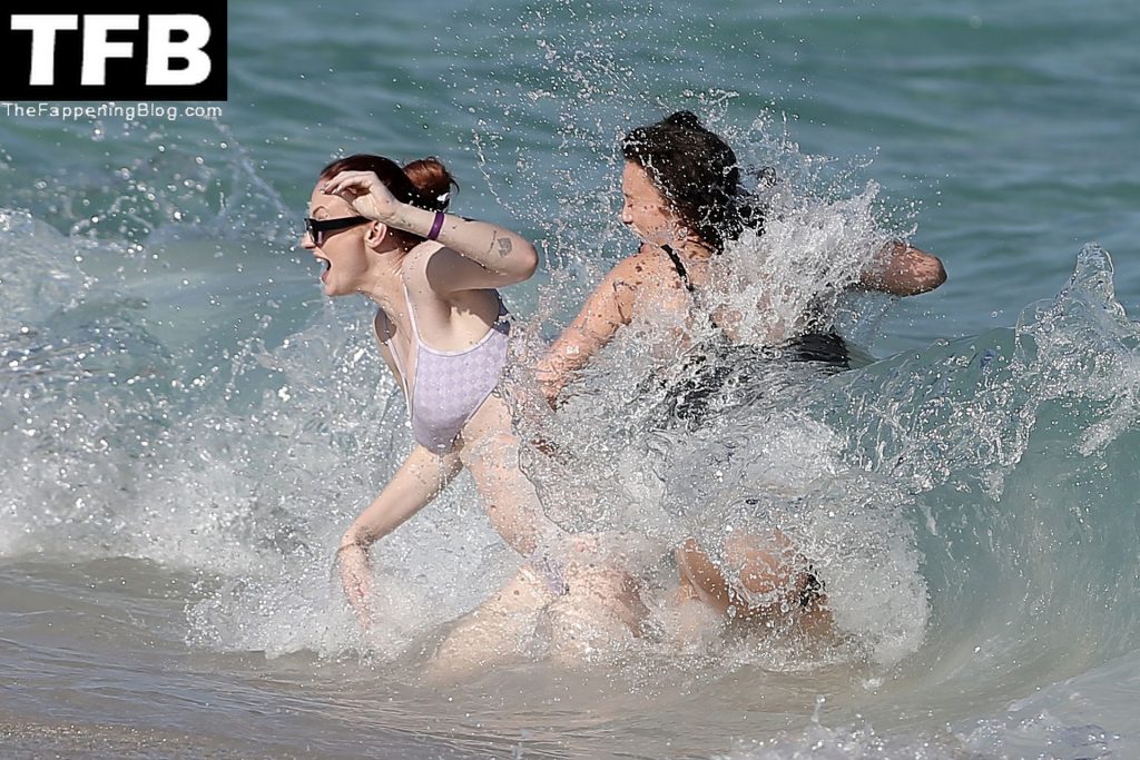 Sophie Turner Steps Out in a Bikini on the Beach in Miami (110 Photos)