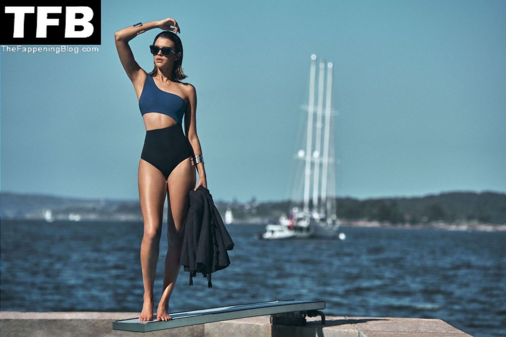 Victoria Lee Takes to the Water in JETS Australia’s New Swim and Resortwear Collection (26 Photos)