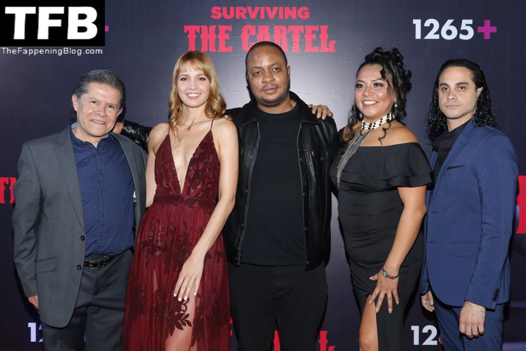 Alina Nastase Poses Braless at the “Surviving the Cartel” Premiere in Mexico (21 Photos)