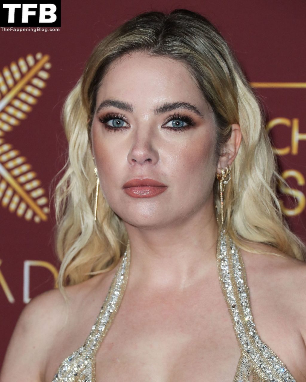Ashley Benson Displays Nice Cleavage at the Darren Dzienciol and Richie Akiva Oscar Party (22 Photos)