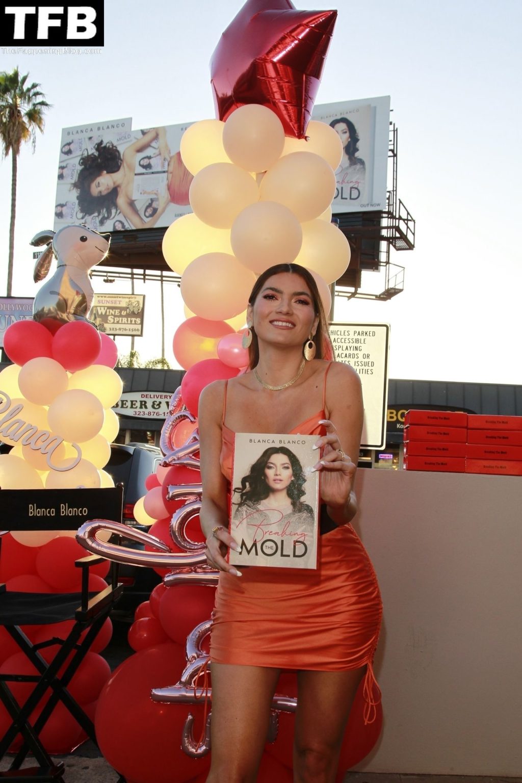 Blanca Blanco Celebrates the Launch of Her Billboard Campaign For Her Book in Hollywood (85 Photos)