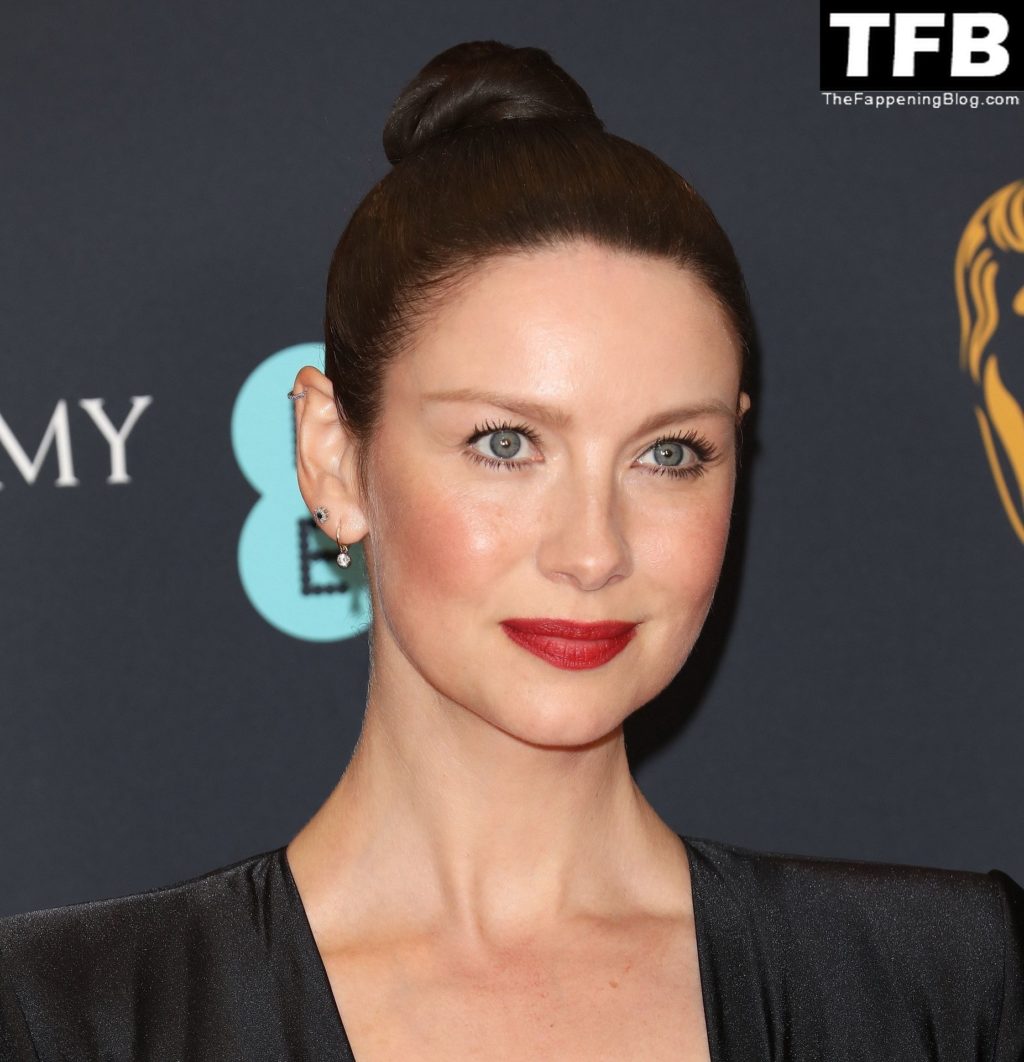 Caitriona Balfe Attends the EE British Academy Film Awards 2022 Nominees’ Reception (63 Photos)