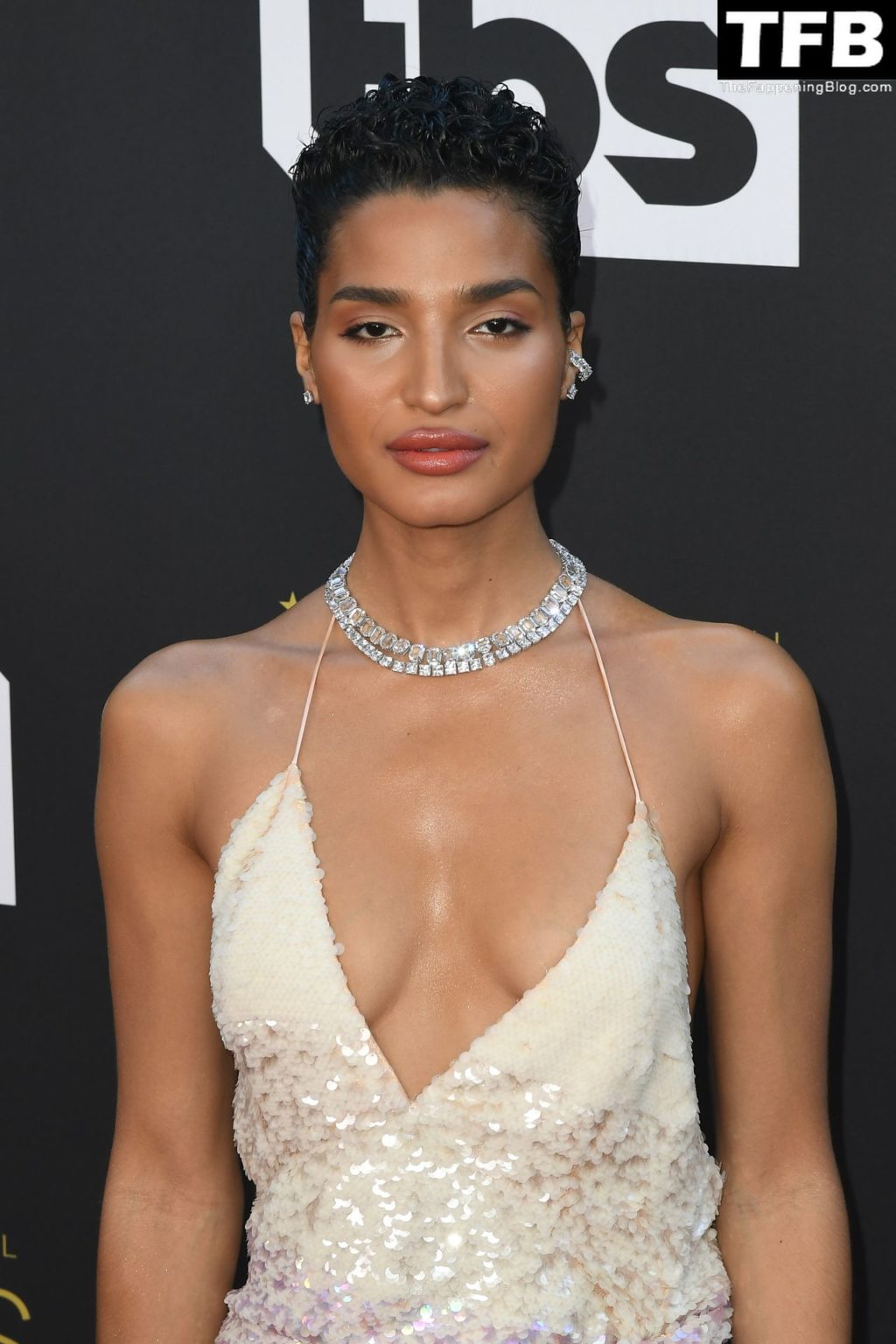 Indya Moore Displays Her Sexy Tits &amp; Legs at the 27th Annual Critics Choice Awards (22 Photos)