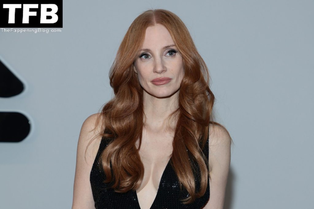 Jessica Chastain Looks Hot at the Ralph Lauren Fall 2022 Fashion Show in NYC (68 Photos)