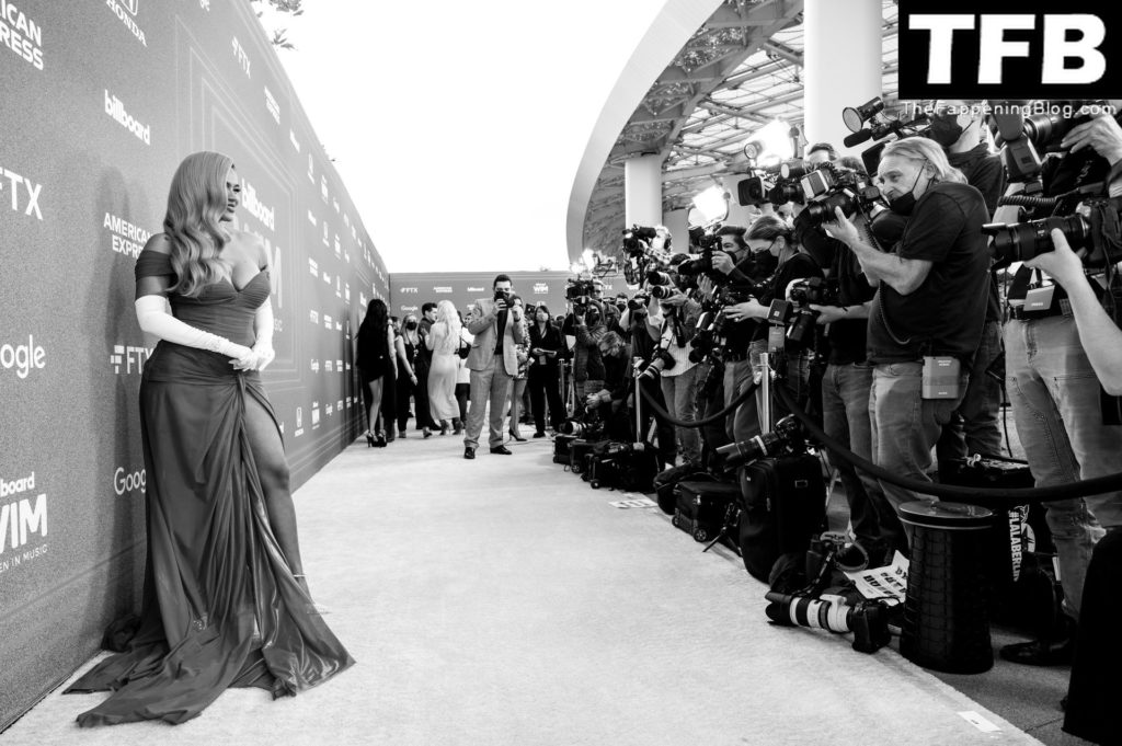 Karol G Flaunts Nice Cleavage at the Billboard Women in Music Awards (17 Photos)