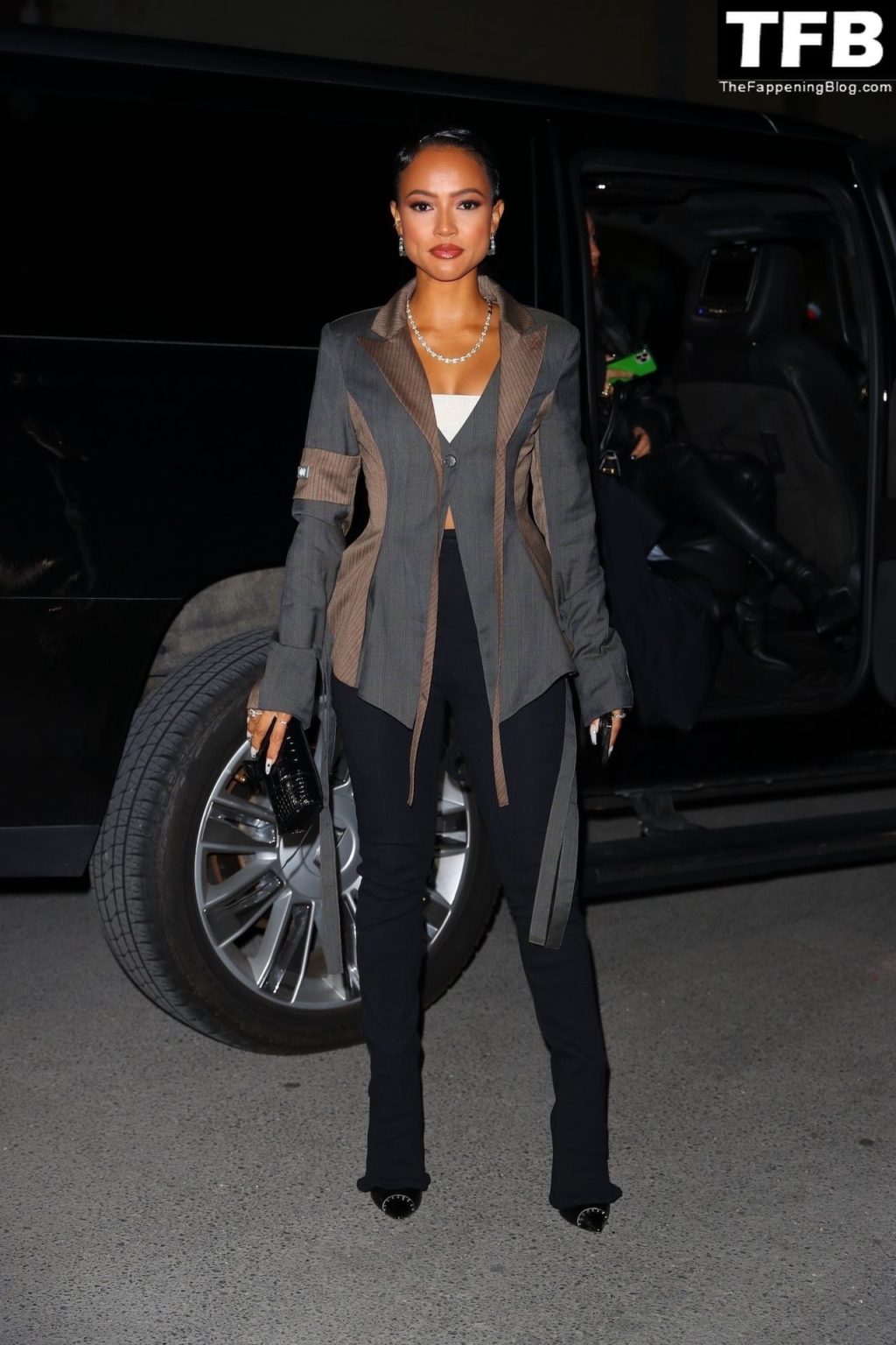 Karrueche Tran Shows Off Her Toned Abs in NYC (26 Photos)