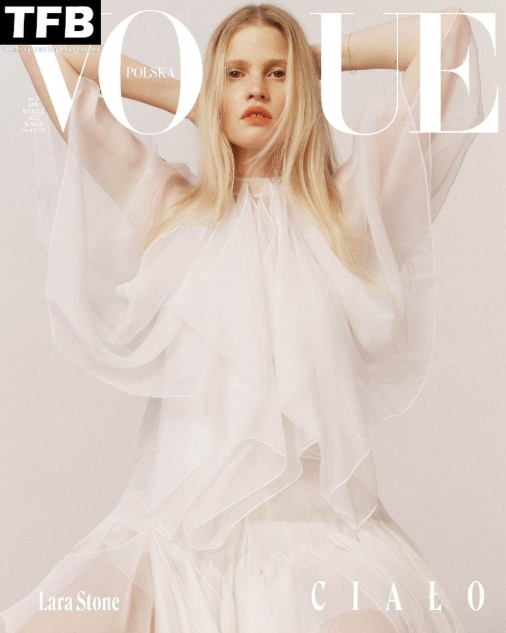 Lara Stone Nude &amp; Sexy – Vogue Magazine March 2022 Issue (18 Photos)
