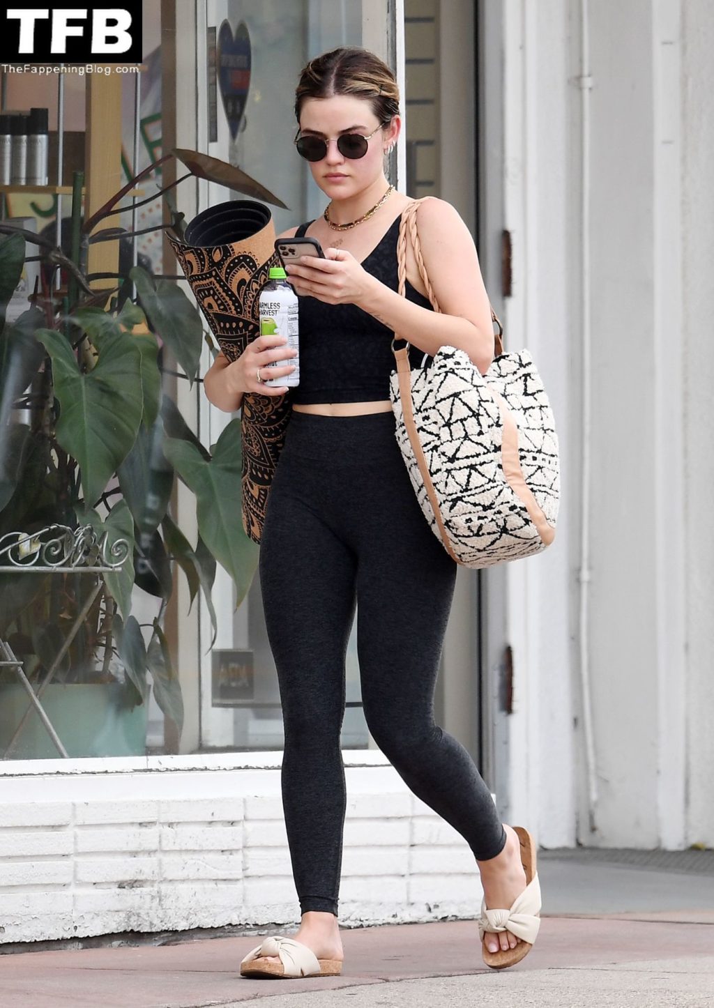 Lucy Hale Takes a Hot Yoga Class in LA (50 Photos)