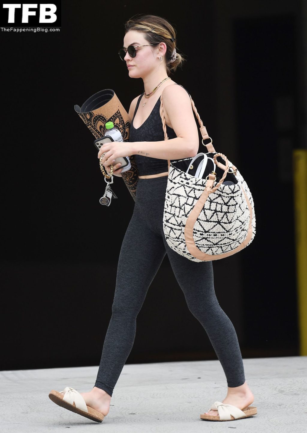 Lucy Hale Takes a Hot Yoga Class in LA (50 Photos)