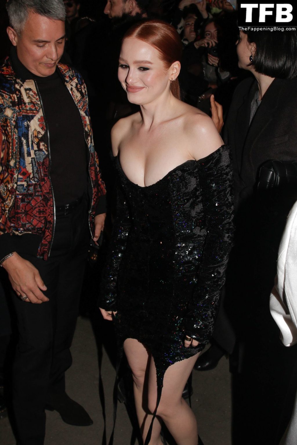 Madelaine Petsch Shows Off Her Nice Cleavage During Paris Fashion Week (46 Photos)