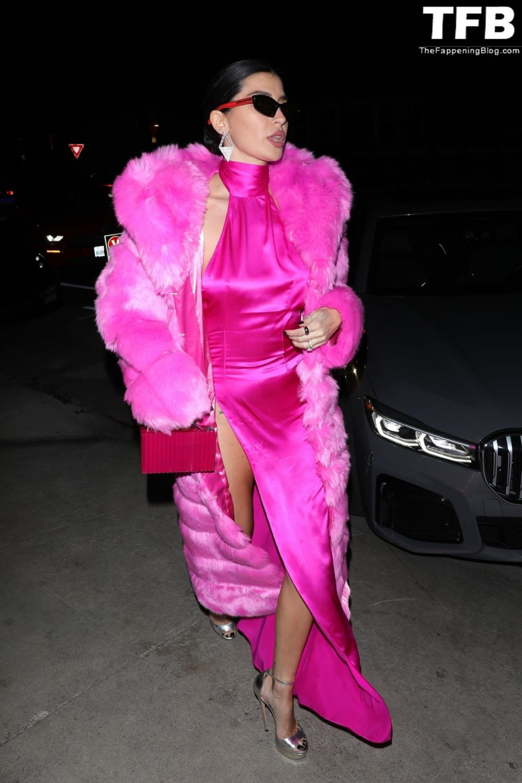 Nicole Williams English Rocks All Pink For Dinner in Santa Monica (31 Photos)