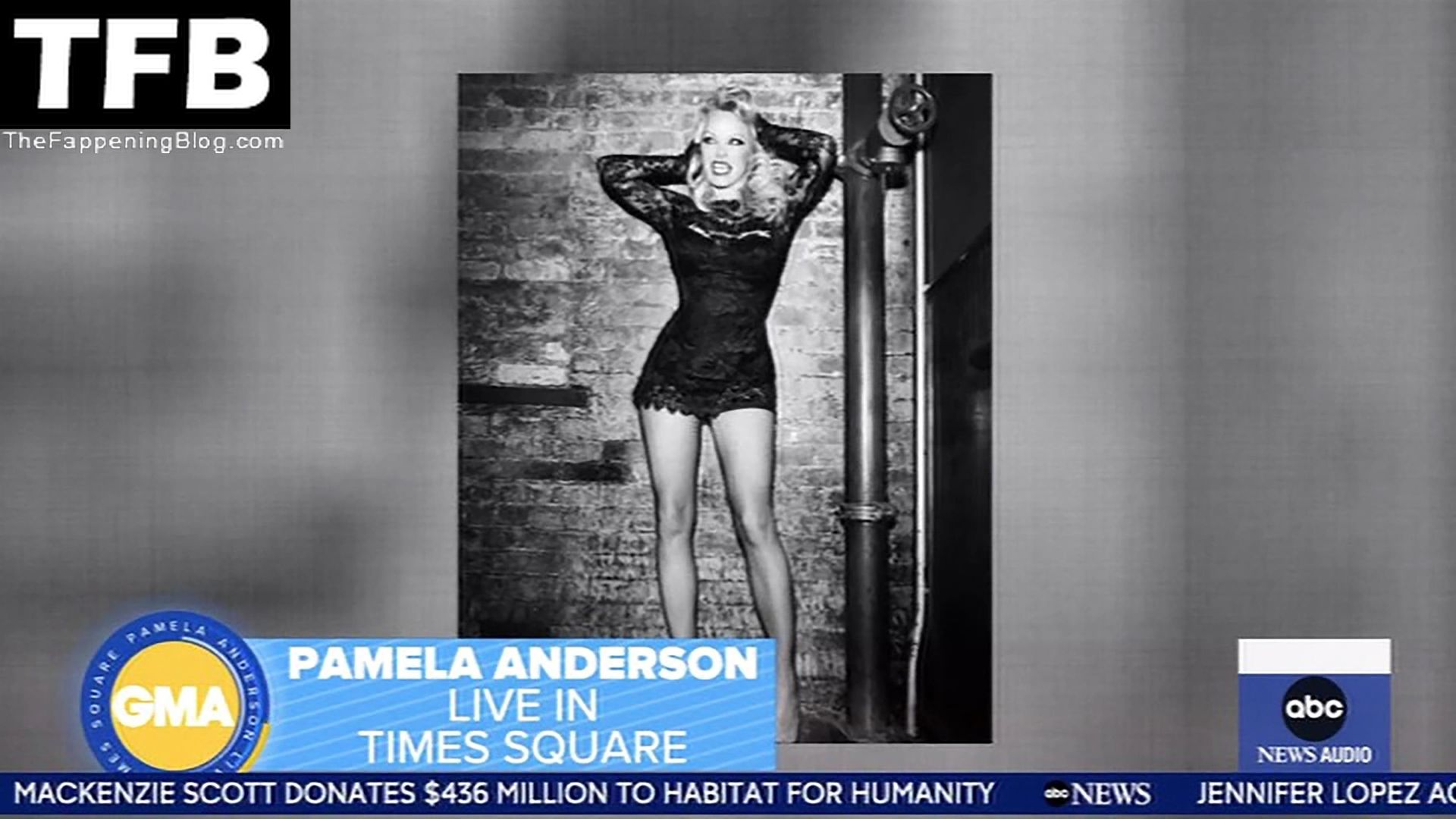 Pamela Anderson Heads to Good Morning America (107 Photos + Video) .