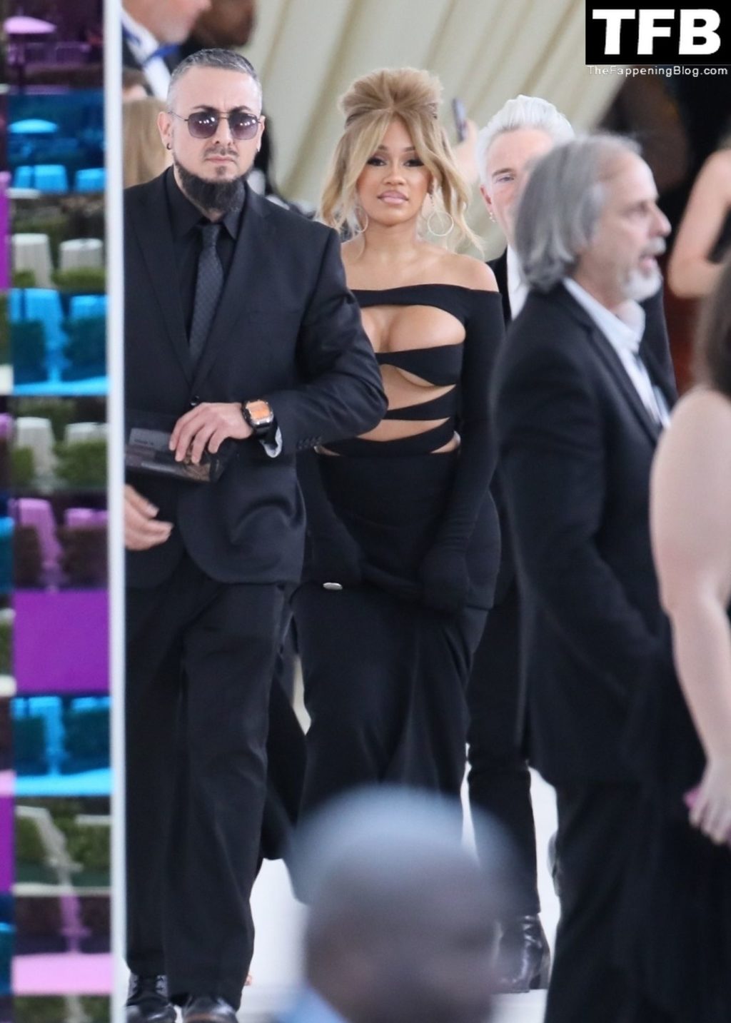 Saweetie Shows Off Her Big Boobs at Elton John’s Oscar Party (13 Photos)