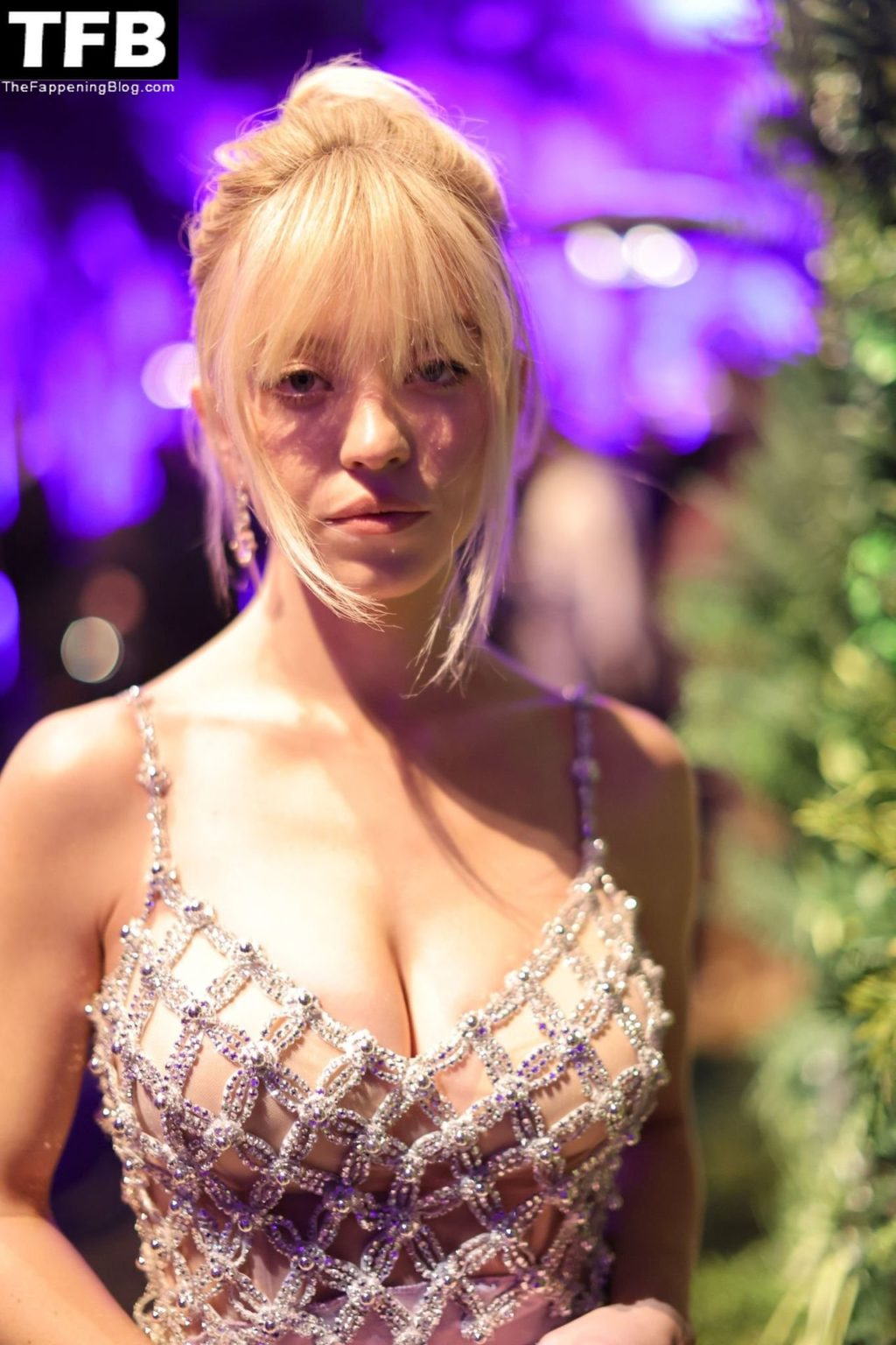 Sydney Sweeney Shows Off Her Sexy Boobs at the 2022 Vanity Fair Oscar Party (39 Photos)