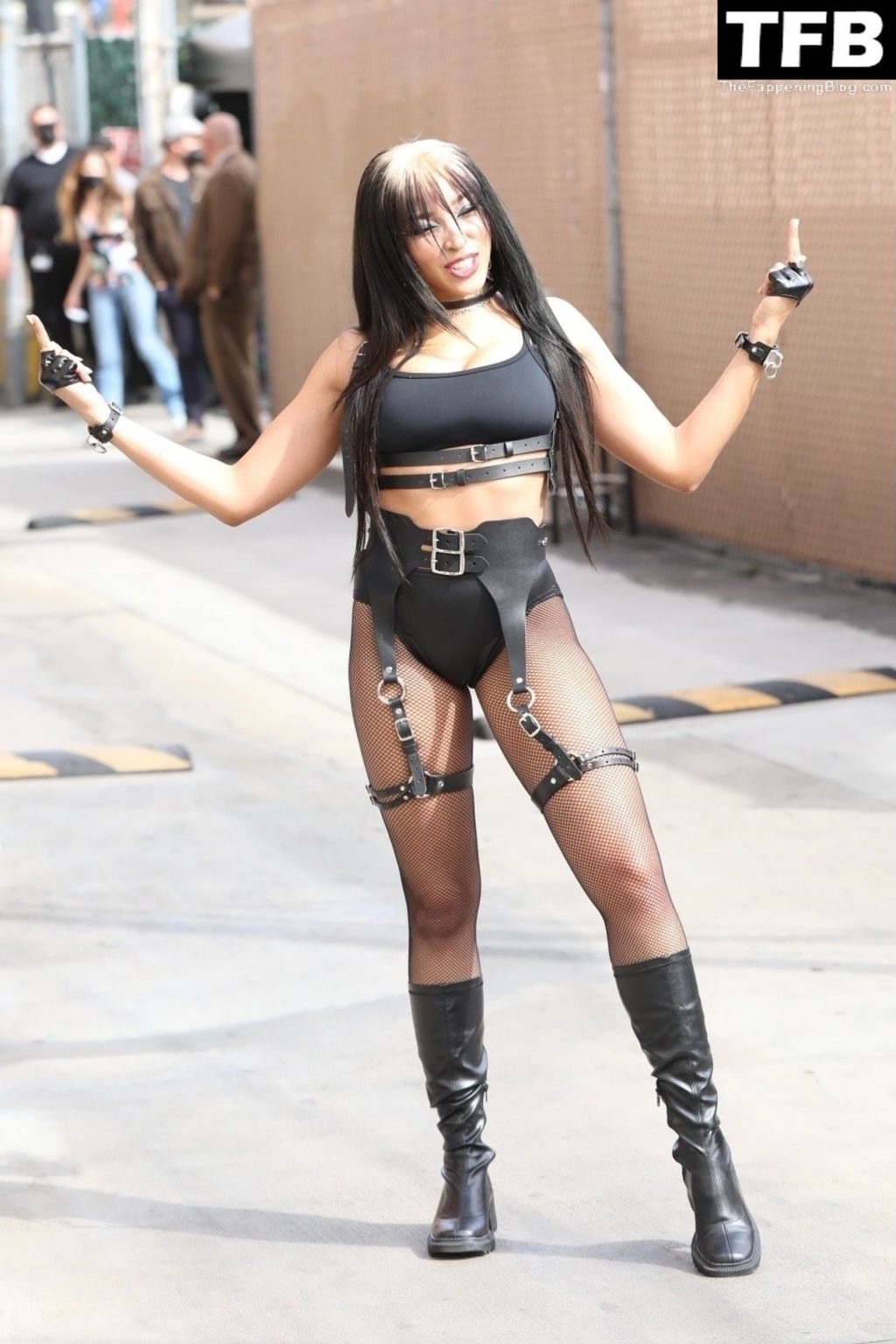 Tinashe Turns Heads at Her Guest Performance on Jimmy Kimmel (66 Photos)