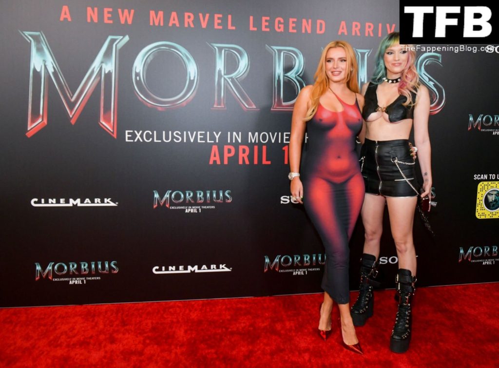 Bella Thorne Stuns in a Stunning Dress at the ‘Morbius’ Screening in LA (54 Photos)
