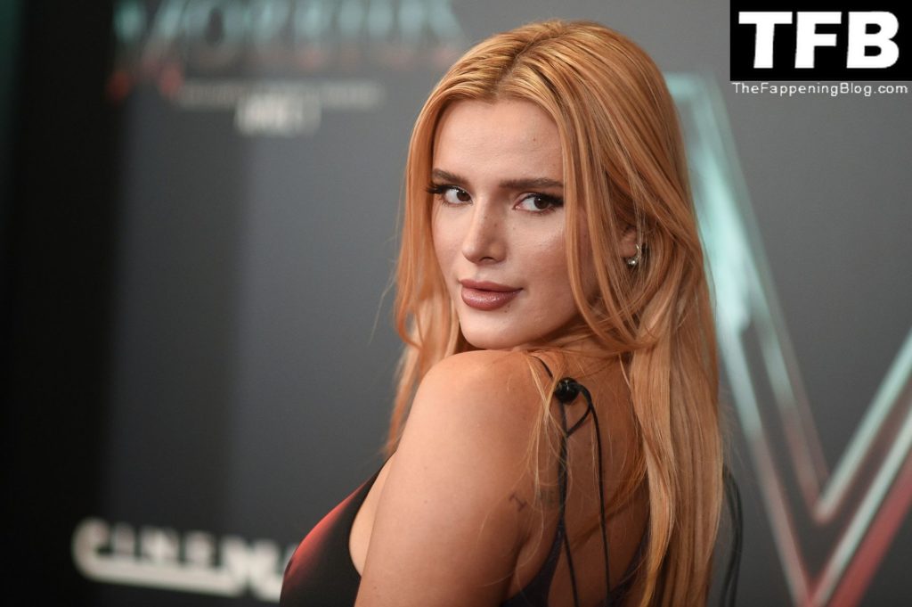Bella Thorne Stuns in a Stunning Dress at the ‘Morbius’ Screening in LA (54 Photos)