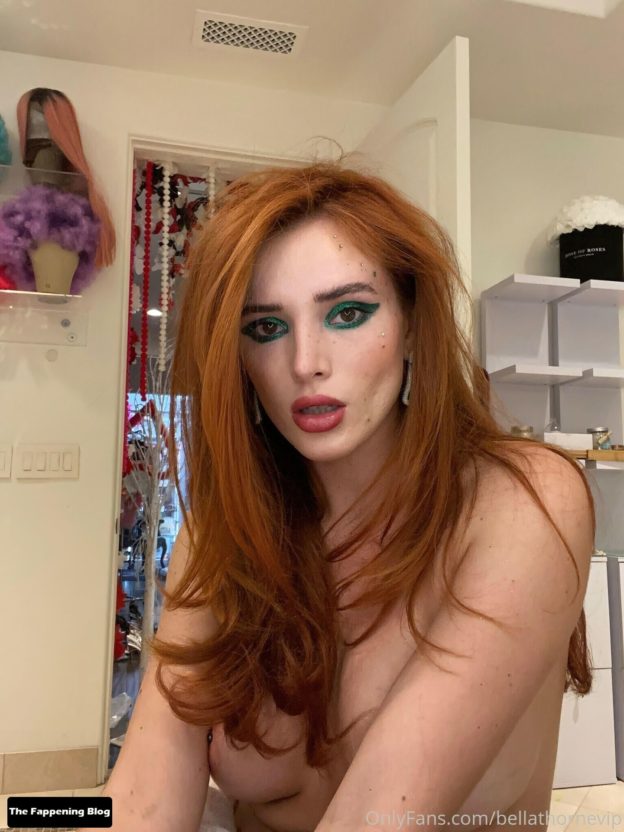 Bella Thorne Flaunts Her Nude Boobs With Pierced Nipples In A New 0102