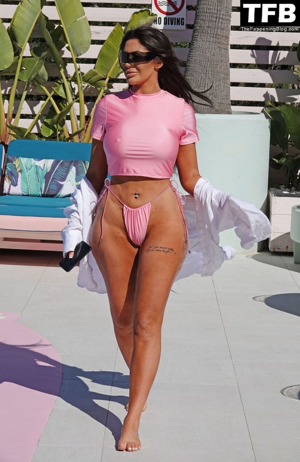 Chloe Ferry Shows Off Her Curvaceous Alluring Figure Out in Ibiza (18 Photos)
