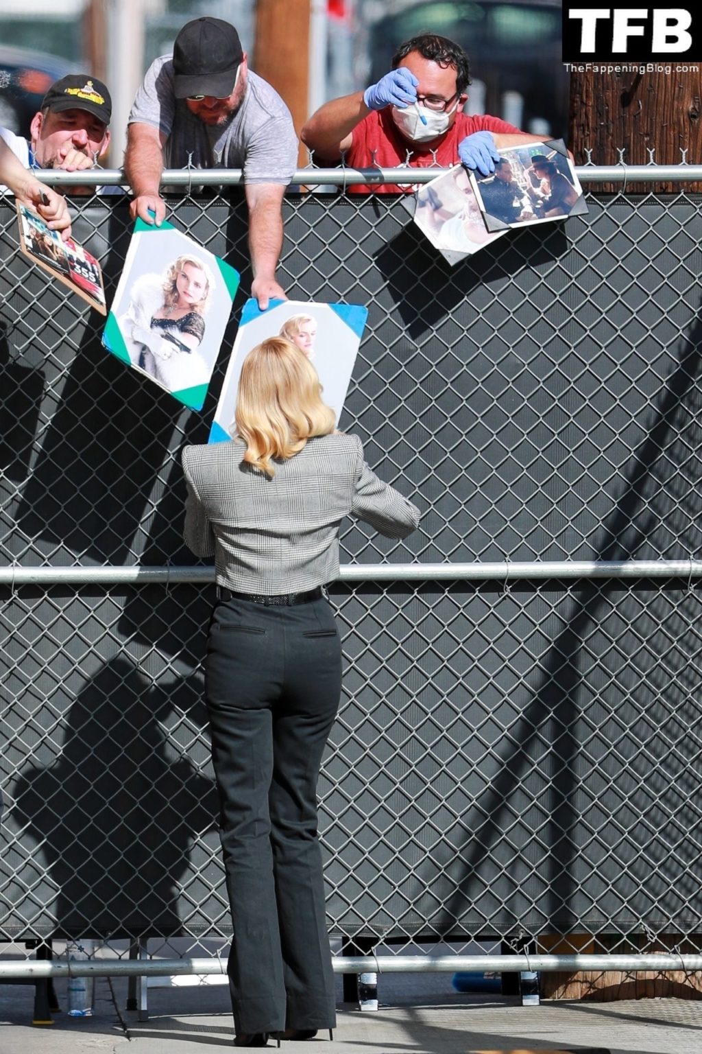 Diane Kruger is Joined by Her Hubby Norman Reedus at Jimmy Kimmel Live (11 Photos)