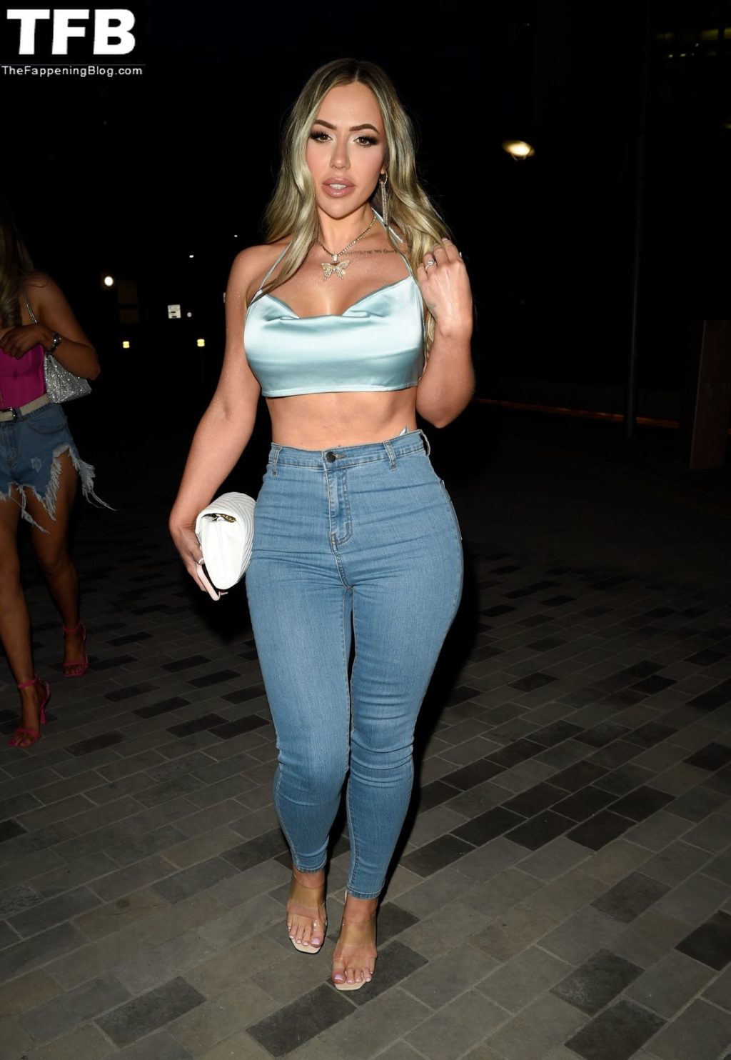 Holly Hagan Flaunts Her Amazing Abs as She Heads to Menagerie (20 Photos)