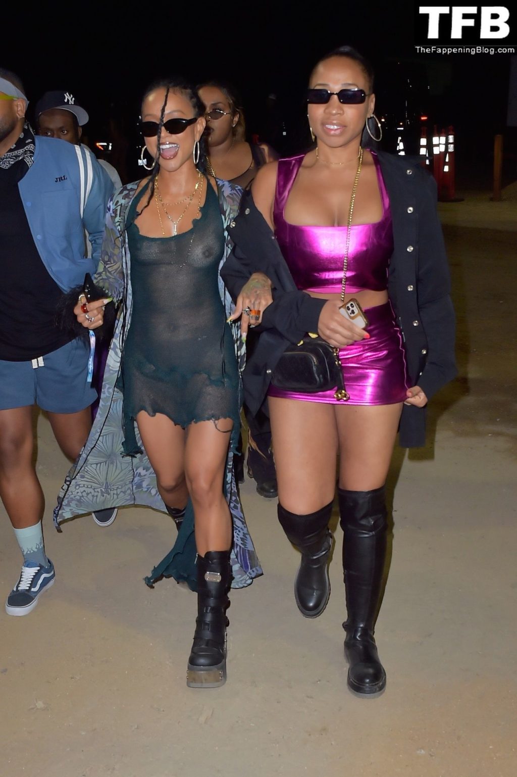 Karrueche Tran Goes Almost Nude in a See-Through Outfit (37 Photos)