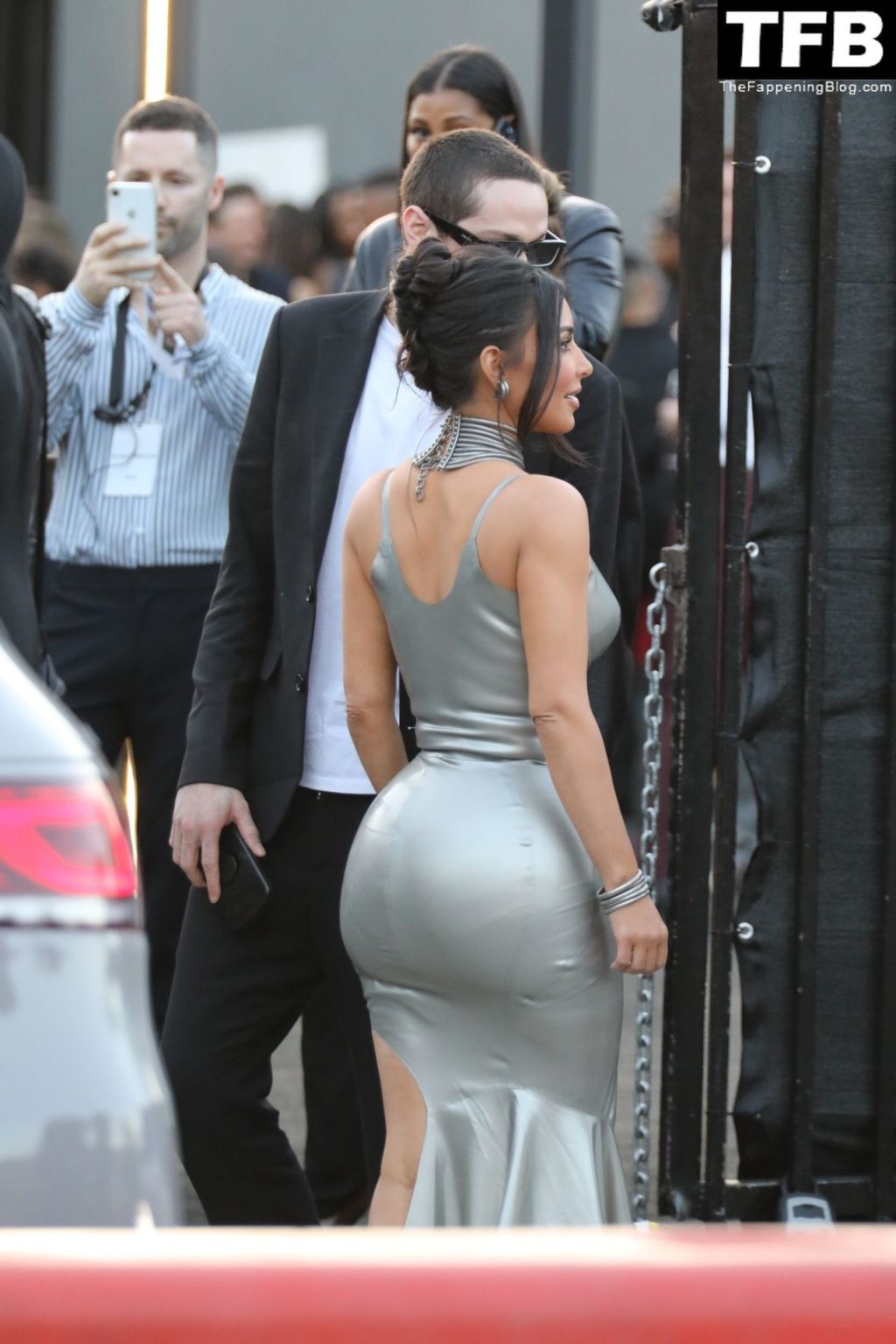Kim Kardashian &amp; Pete Davidson Make a Grand Entrance to HULU’s “The Kardashian’s” Event (18 Photos)