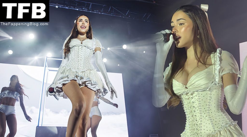 Madison Beer Flaunts Her Sexy Breasts &amp; Legs on Stage at La Riviera in Madrid (30 Photos)