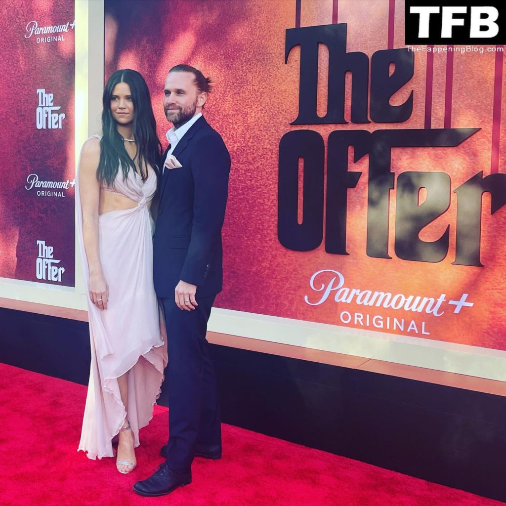 Meredith Garretson Poses on the Red Carpet at the LA Premiere of ‘The Offer’ Series (19 Photos)