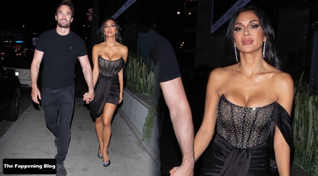 Nicole Scherzinger &amp; Thom Evans Step Out on Sunset Boulevard (13 Photos)