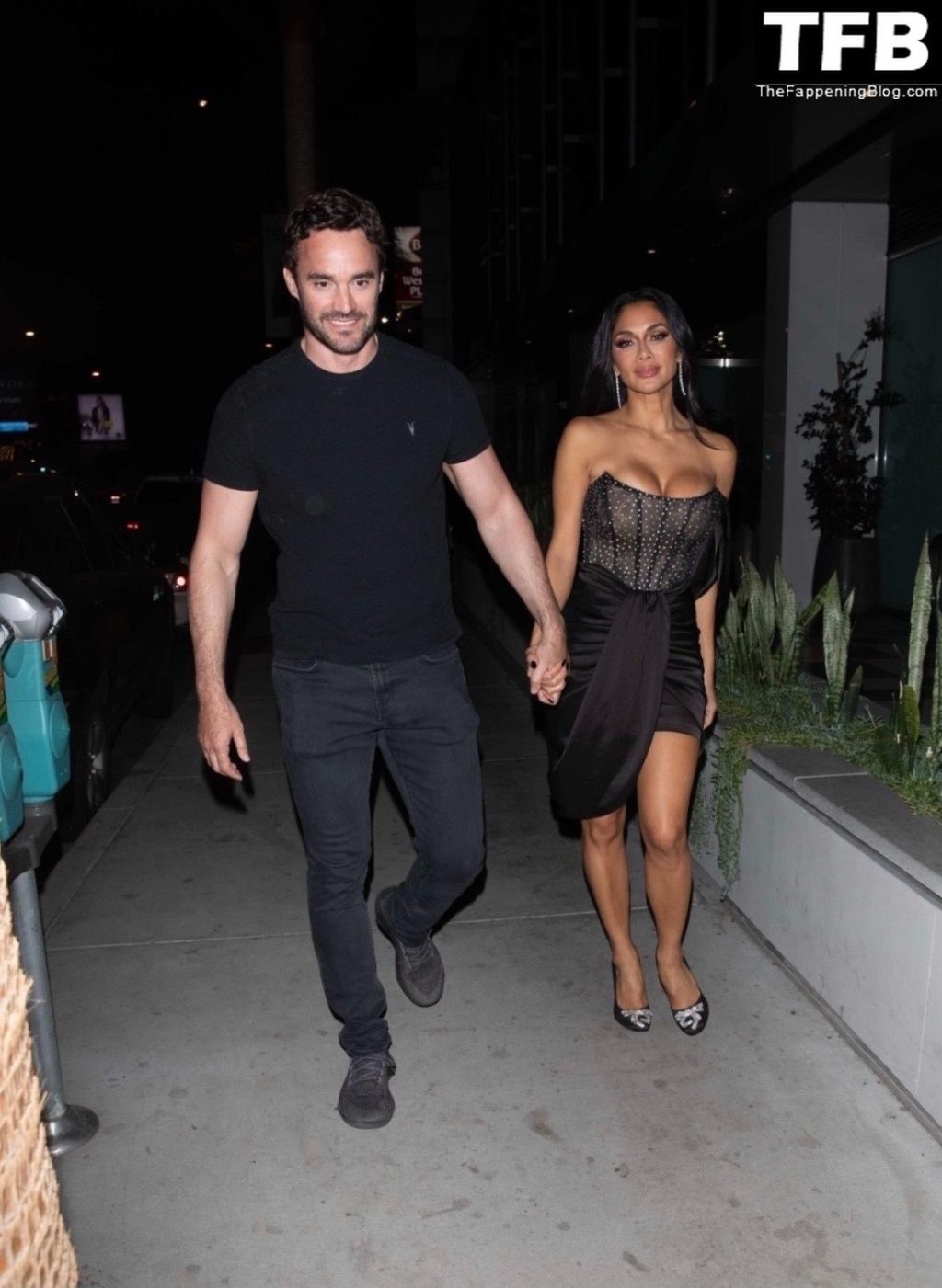 Nicole Scherzinger &amp; Thom Evans Step Out on Sunset Boulevard (13 Photos)