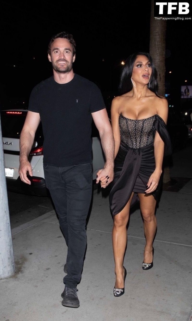 Nicole Scherzinger &amp; Thom Evans Step Out on Sunset Boulevard (13 Photos)