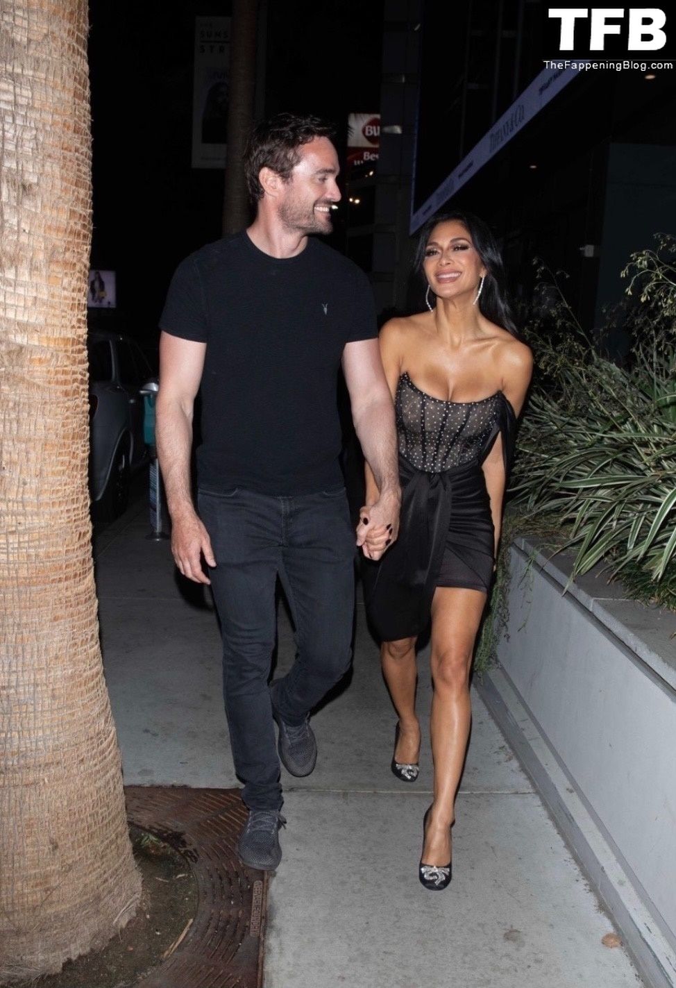 Nicole Scherzinger &amp; Thom Evans Step Out on Sunset Boulevard (13 Photos)