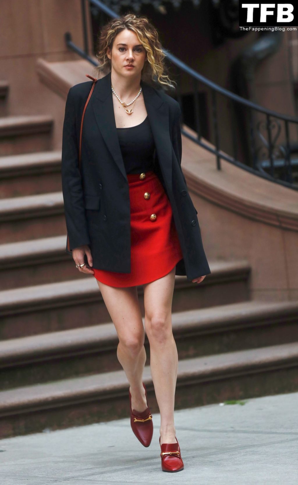 Shailene Woodley Flaunts Her Sexy Legs at the ‘Three Women’ TV Show Filming in New York (47 Photos)