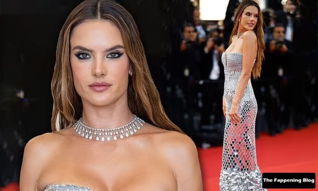 Alessandra Ambrosio Shows Off Her Sexy Tits At The 75th Annual Cannes Film Festival 150 Photos
