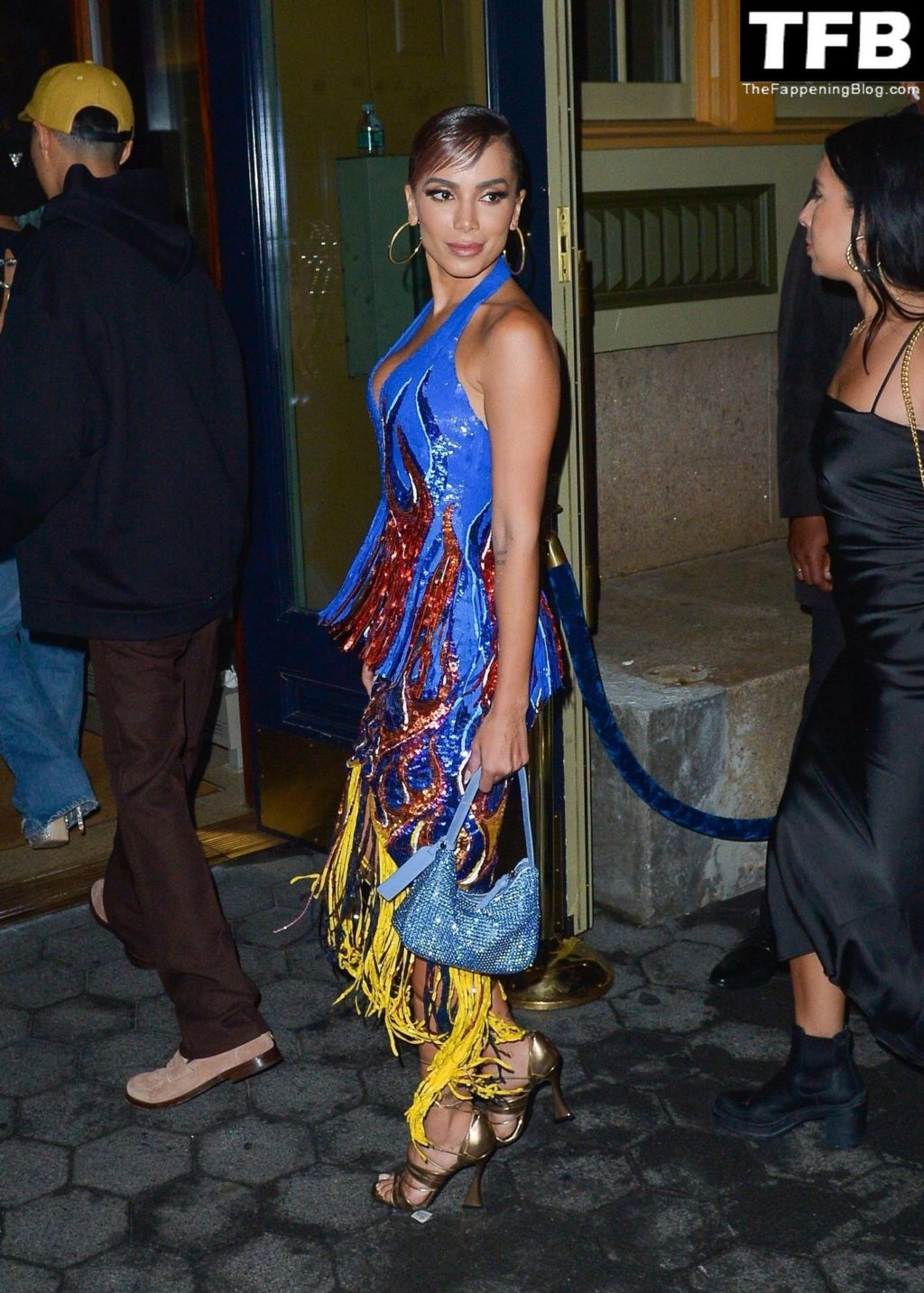 Anitta Flaunts Her Sexy Tits &amp; Feet as She Arrives at The Met Gala Boom Boom Room Afterparty (51 Photos)