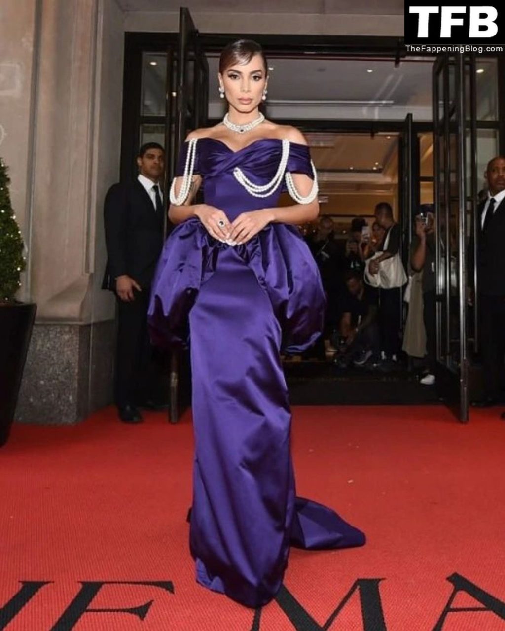 Anitta Shows Off Her Cleavage at The 2022 Met Gala in NYC (17 Photos)