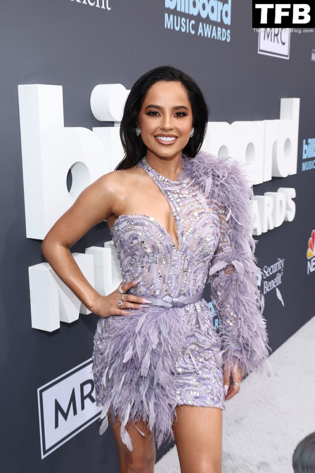 Becky G Shows Off Her Sexy Legs at the 2022 Billboard Music Awards (117 Photos)
