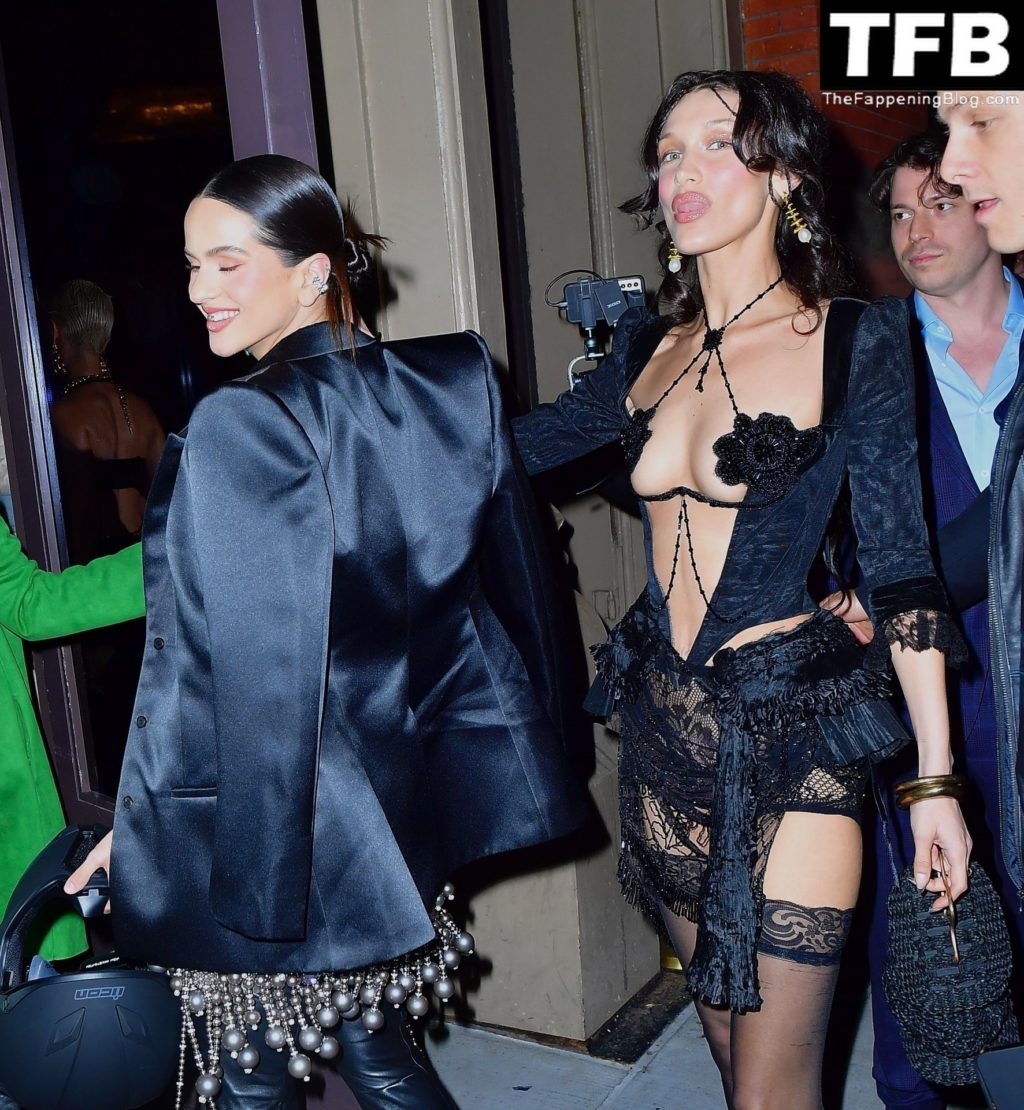 Bella Hadid Steps Out in a Risque Outfit for a Met Gala After-Party (142 Photos)