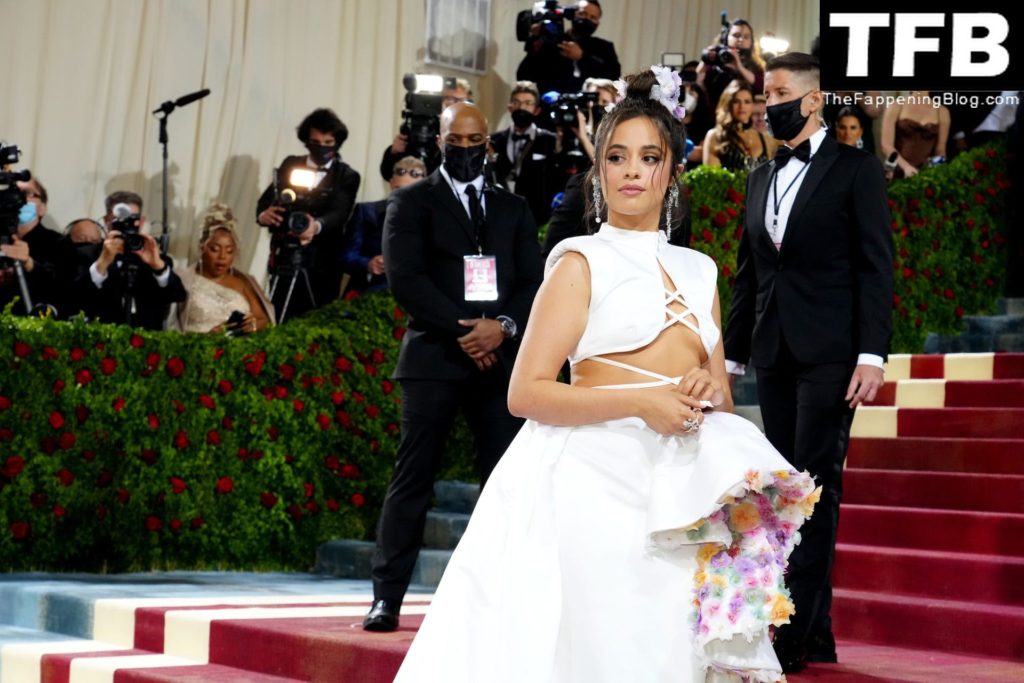 Camila Cabello Poses Braless at The 2022 Met Gala in NYC (137 Photos)